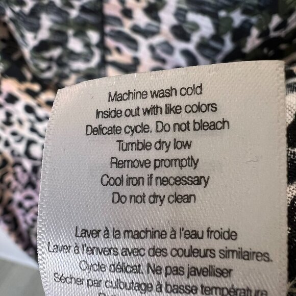 Veronica Beard Shirt Womens Size Small Colorful Leopard Print 100% Pima Cotton - Picture 9 of 10